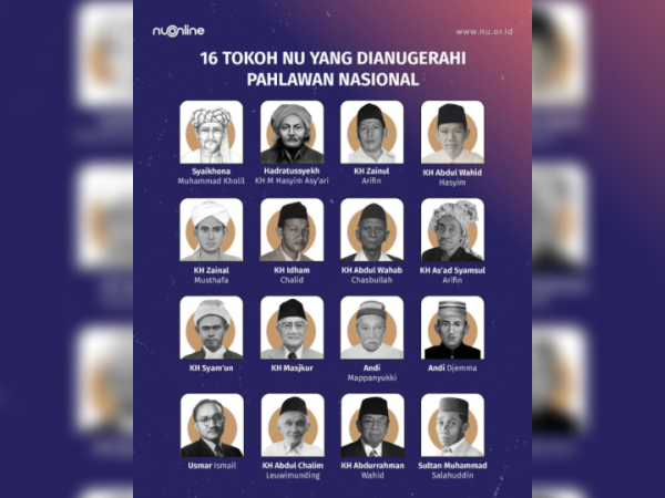 Negara Akui Pesantren Menang, 16 Tokoh NU Resmi Bergelar Pahlawan Nasional