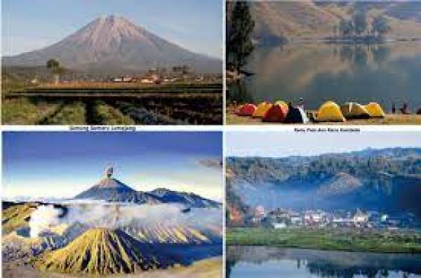 Pesona Objek Wisata di Kaki Gunung Semeru