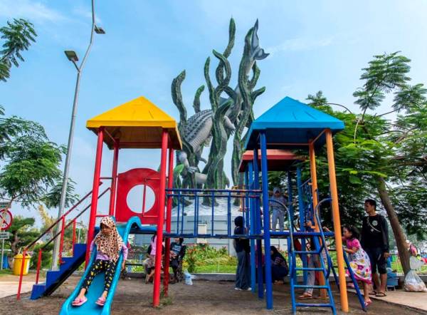 Dorong Ruang Publik Ramah Anak dan Pemuda, Pemkot Surabaya Benahi Sejumlah Taman Utama