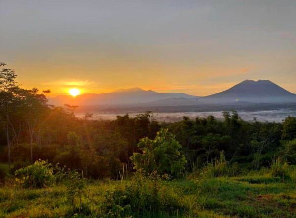 Bukit Dami Probolinggo, Spot Healing Gratis dengan Panorama Sunset Keemasan