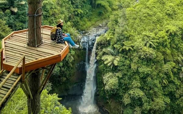 Air Terjun Kedung Kayang, Tempat Pertemuan Empat Tokoh Sakti